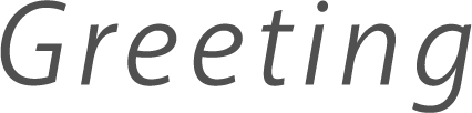 Greeting