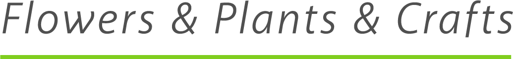 Flowers & Plants & Crafts
